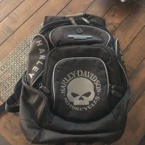 Black Harley backpack